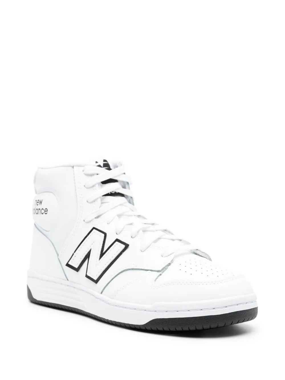 Высокие кроссовки 480H NEW BALANCE, белый — фото 2