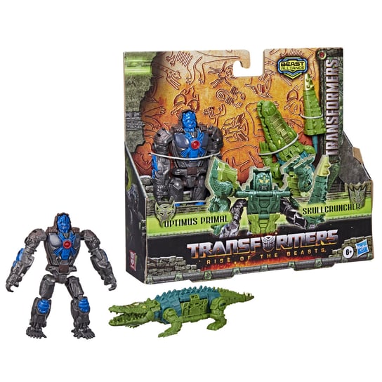 

Hasbro, Фигурка Трансформеры, Optimus Primal&Skullcruncher, 2 шт. Transformers