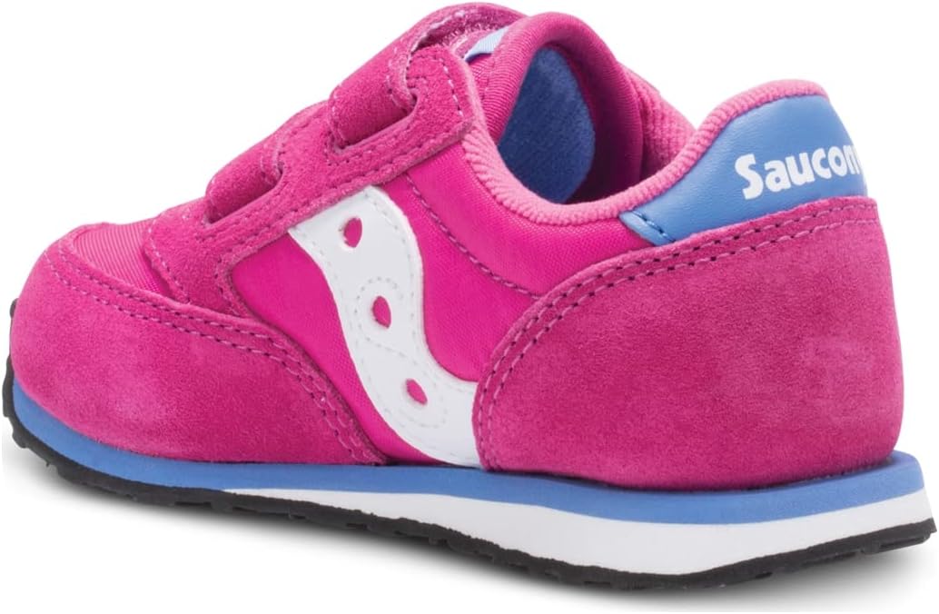 Кроссовки Saucony Unisex-Child Originals Jazz на липучке (для малышей/детей младшего возраста), Magenta — фото 4