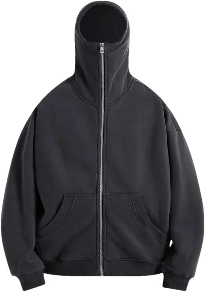 

Зимняя флисовая худи на молнии Unisex