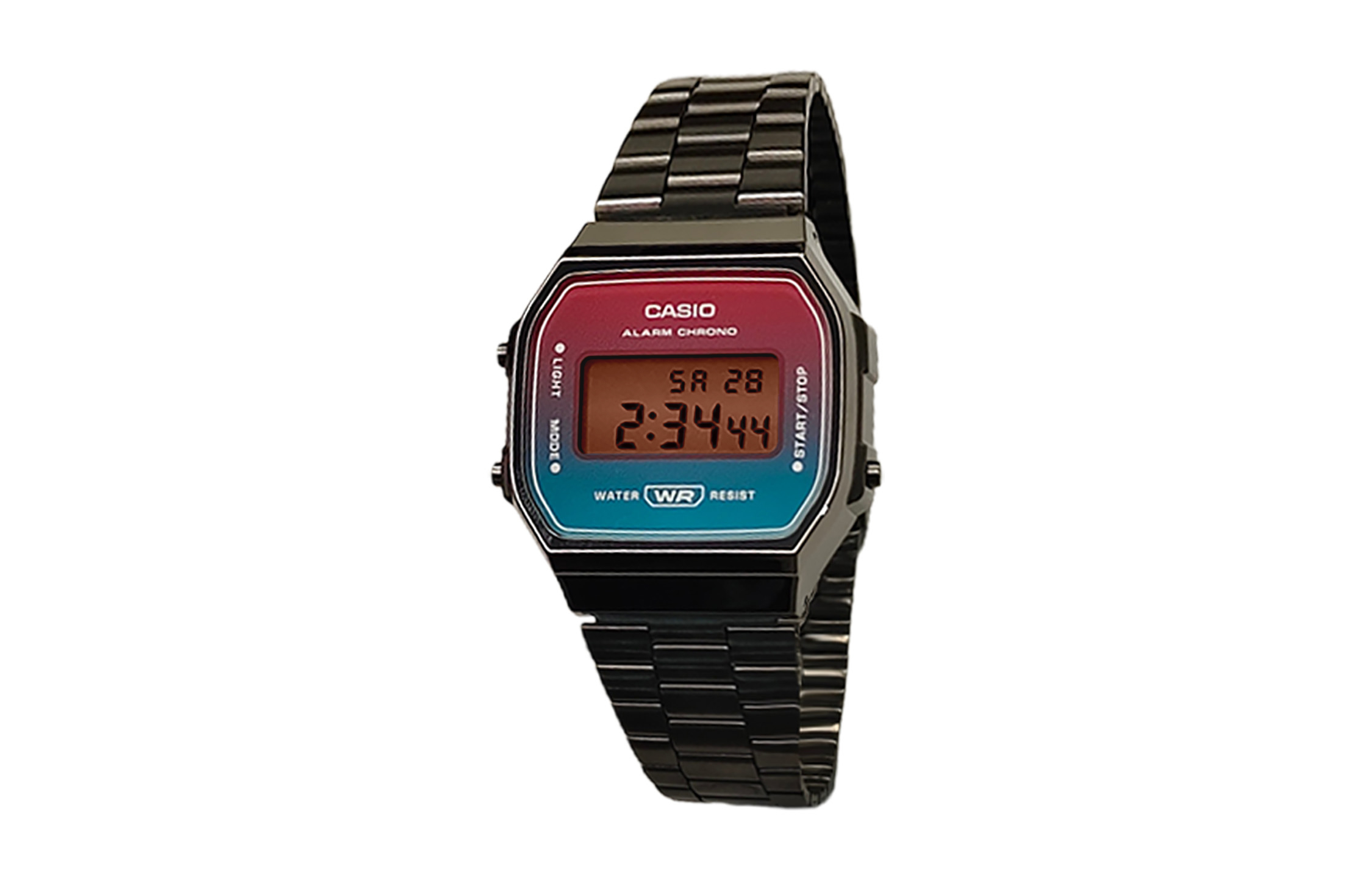 

CASIO Часы Retrofit Series Quartz Movement Stainless Steel Ion Plated Strap Watch Men's Watch Multicolor Watch Dial
