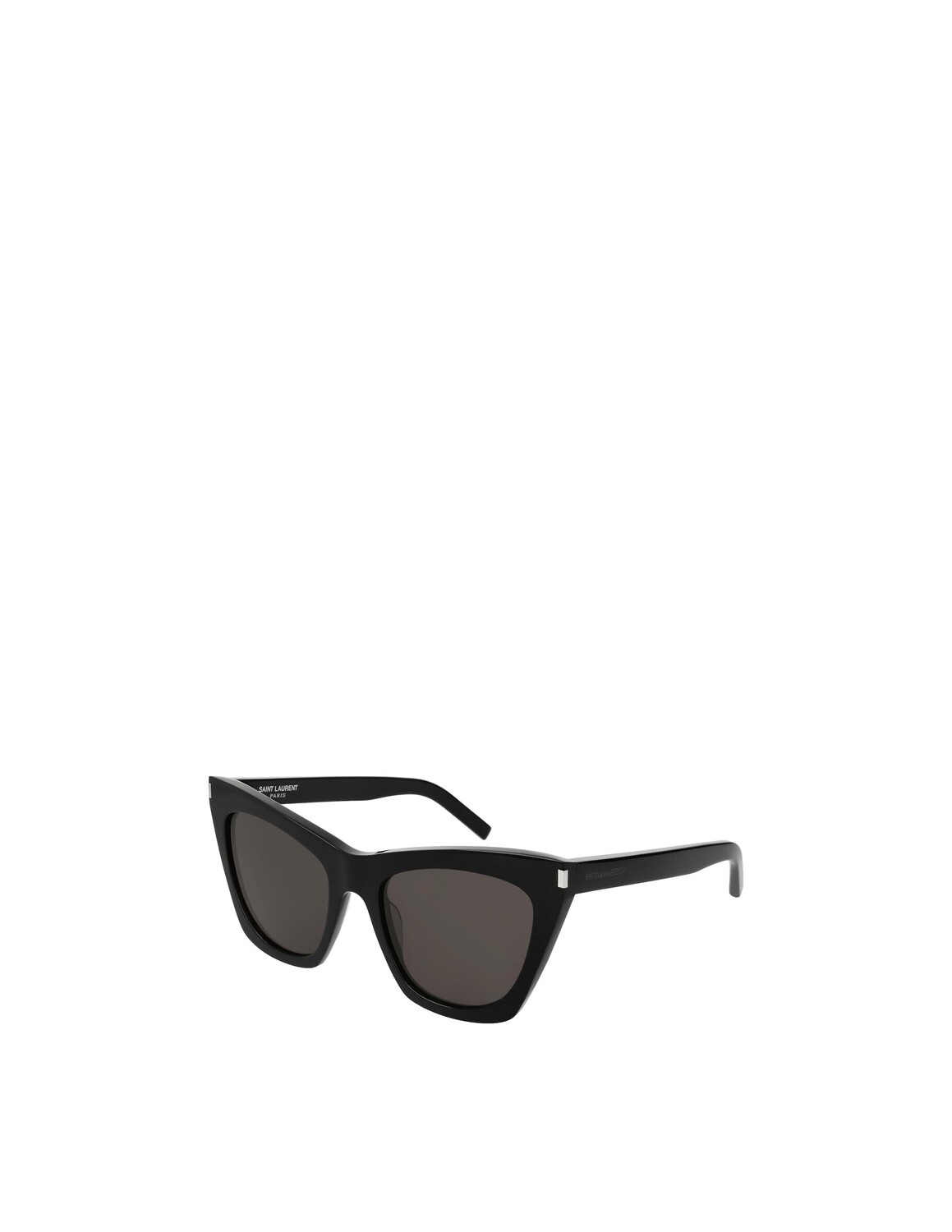 

Солнцезащитные очки Kate кошачий глаз SL 214 Saint Laurent, цвет Shiny Black