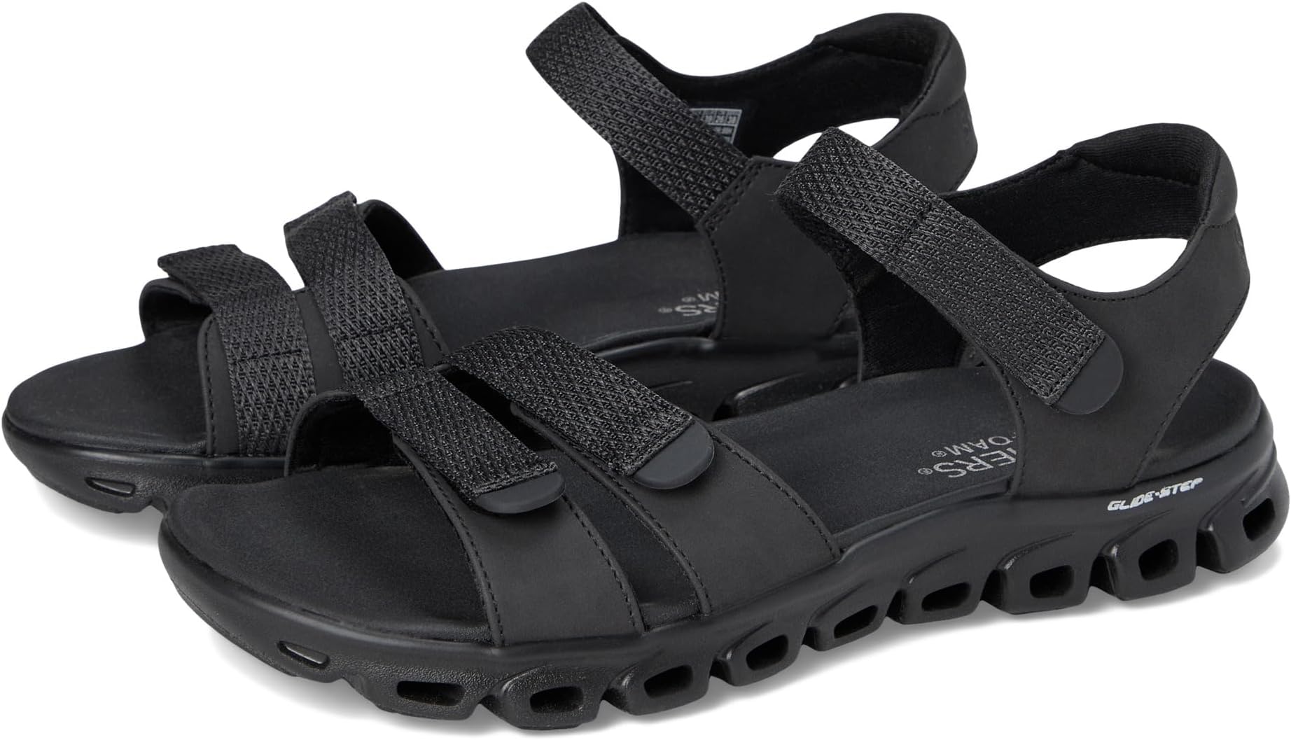 Сандалии SKECHERS Glide-Step - Count On Me, цвет Black/Black