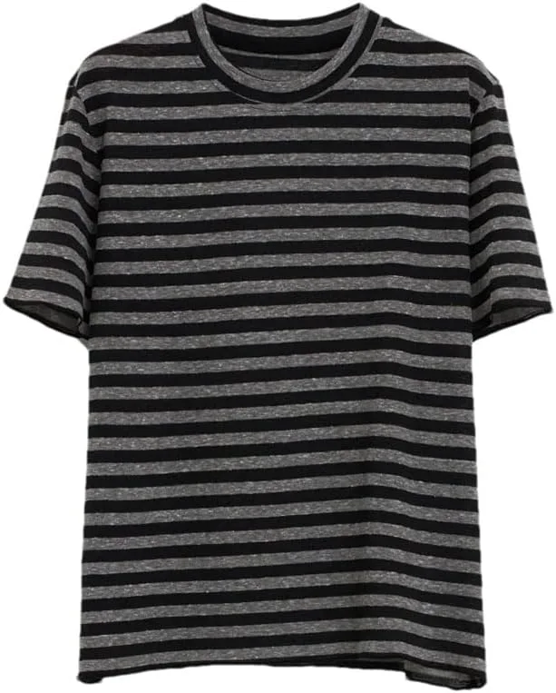 

Женская футболка с коротким рукавом в полоску