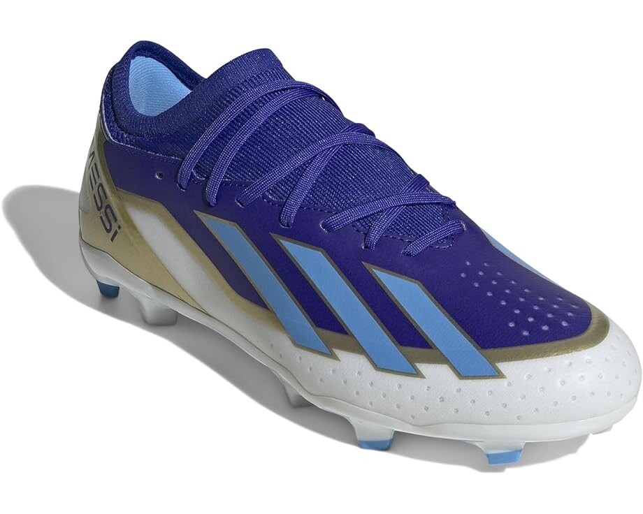 

Кроссовки adidas X Crazyfast League Messi Firm Ground, цвет Lucid Blue/Blue Burst/White