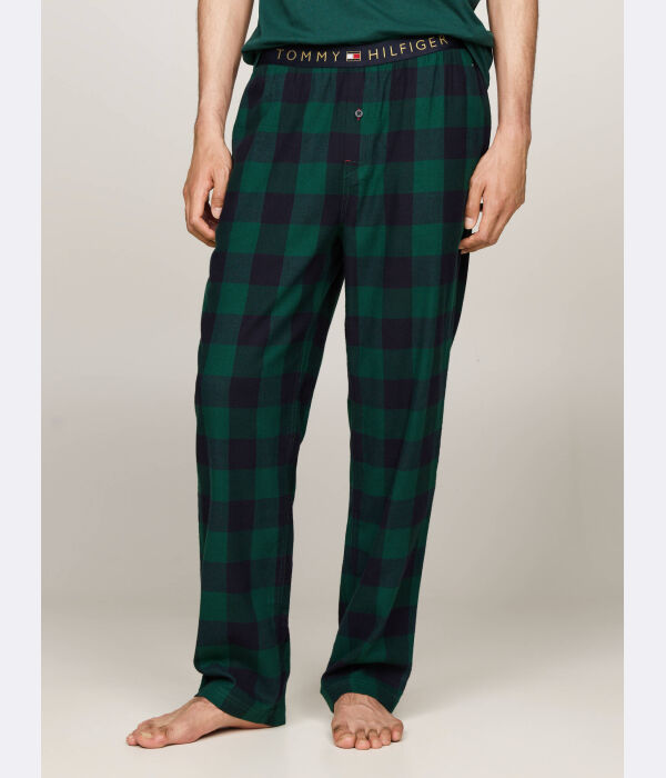 

Пижамные штаны мужские Tommy Hilfiger в клетку, зеленый