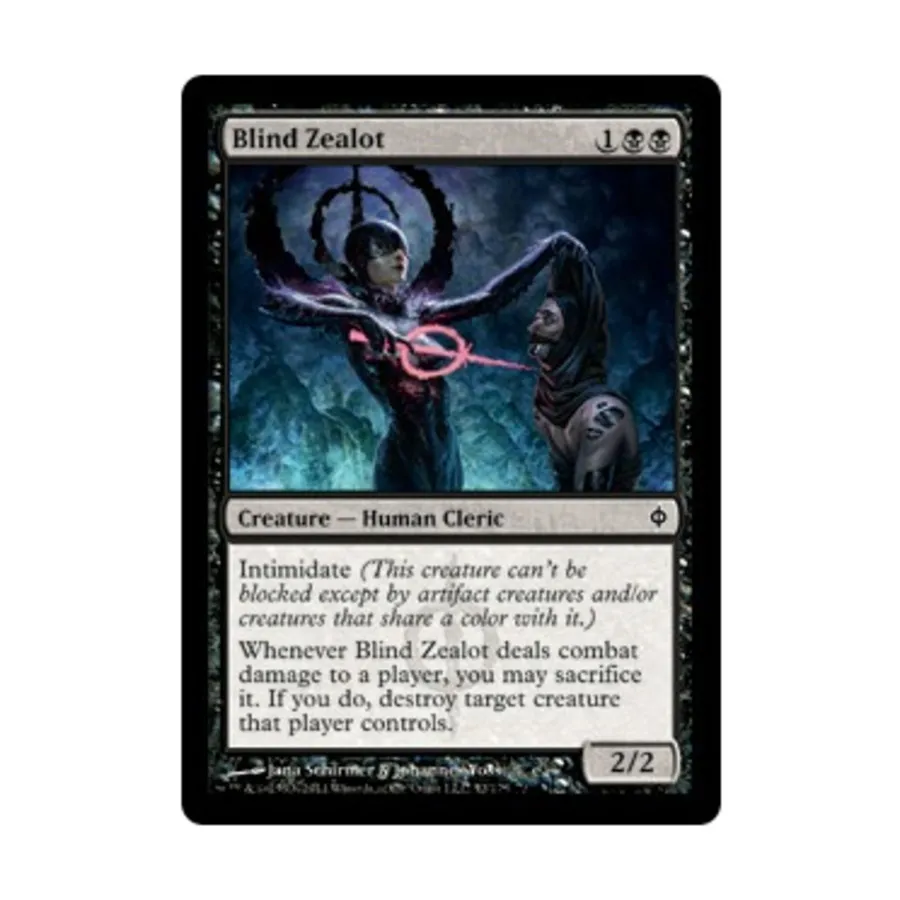 

CCG Слепой фанатик (клавиша C), MTG - New Phyrexia