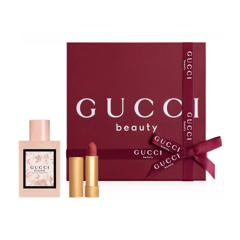 Gucci Наборы помад, туалетной воды и парфюмерии Floral Joy Velvet Mist: белый цветок нероли, 50 мл + 3,5 г — фото 2