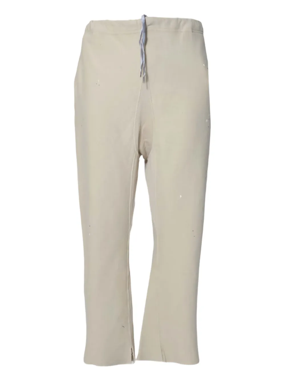 Укороченные брюки с кулиской MAISON MARGIELA, нейтральный