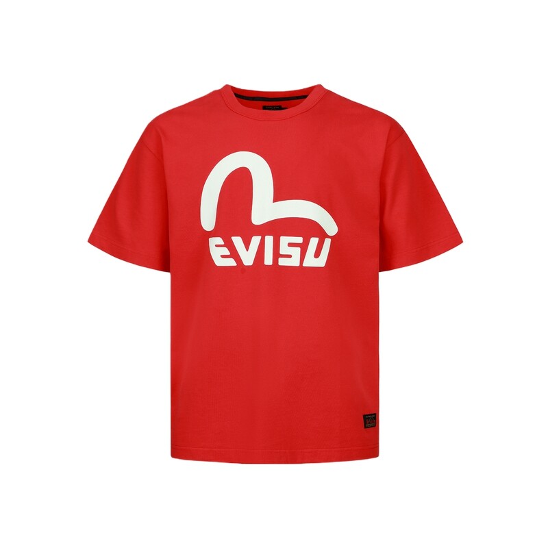 

Футболка мужская оранжевая Evisu, оранжевый
