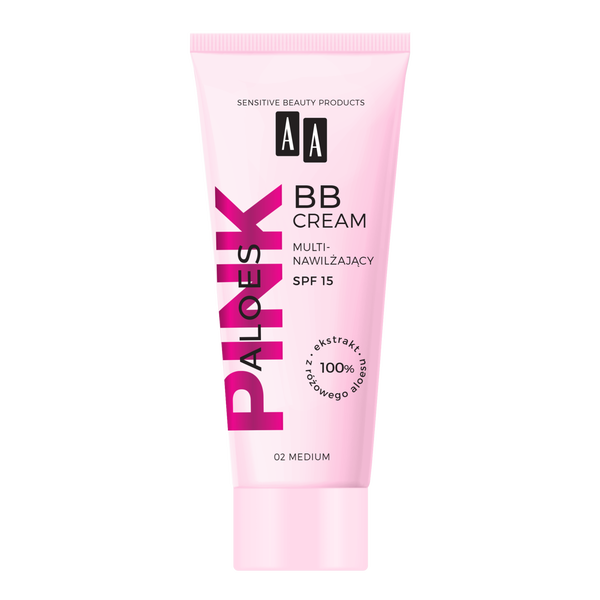 

Мультиувлажняющий bb-крем для лица 02 средний, 30 мл Aa Aloes pink, цвет 02 medium