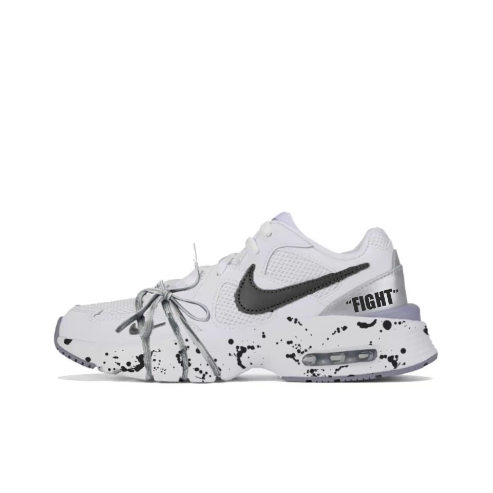 

Кроссовки Air Max Fusion женские с низким верхом, белый/черный Nike