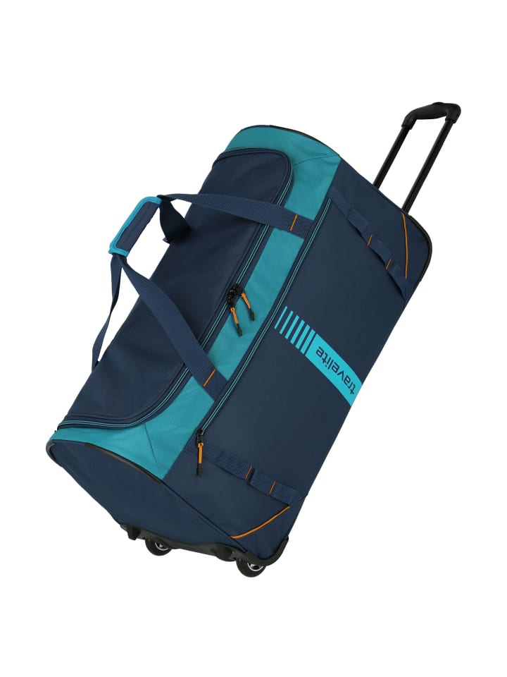 

Дорожная сумка Basics Active на 2 колесах, 71 см, цвет: петролеум travelite