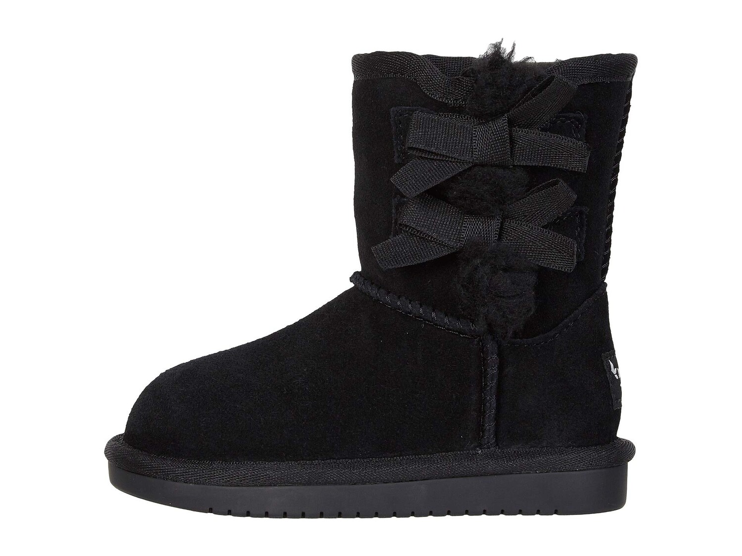 

Ботинки Koolaburra by UGG Kids Victoria Short Boot (Toddler/Little Kid), черный