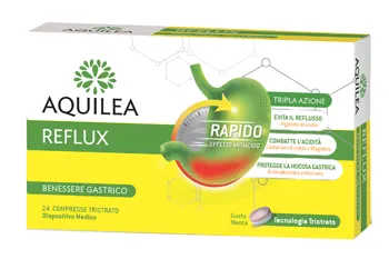 

Антикислотный эффект Aquilea Reflux, 24 таблетки