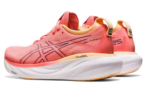 Кроссовки гель нимбус 25 Asics, фиолетовый — фото 4