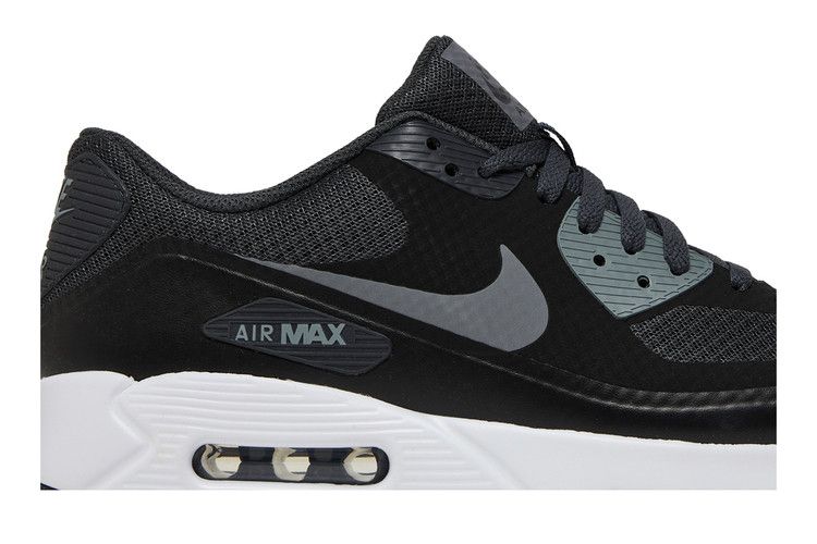 Кроссовки Nike Air Max 90 Ultra Essential 'Black Cool Grey', черный — фото 3