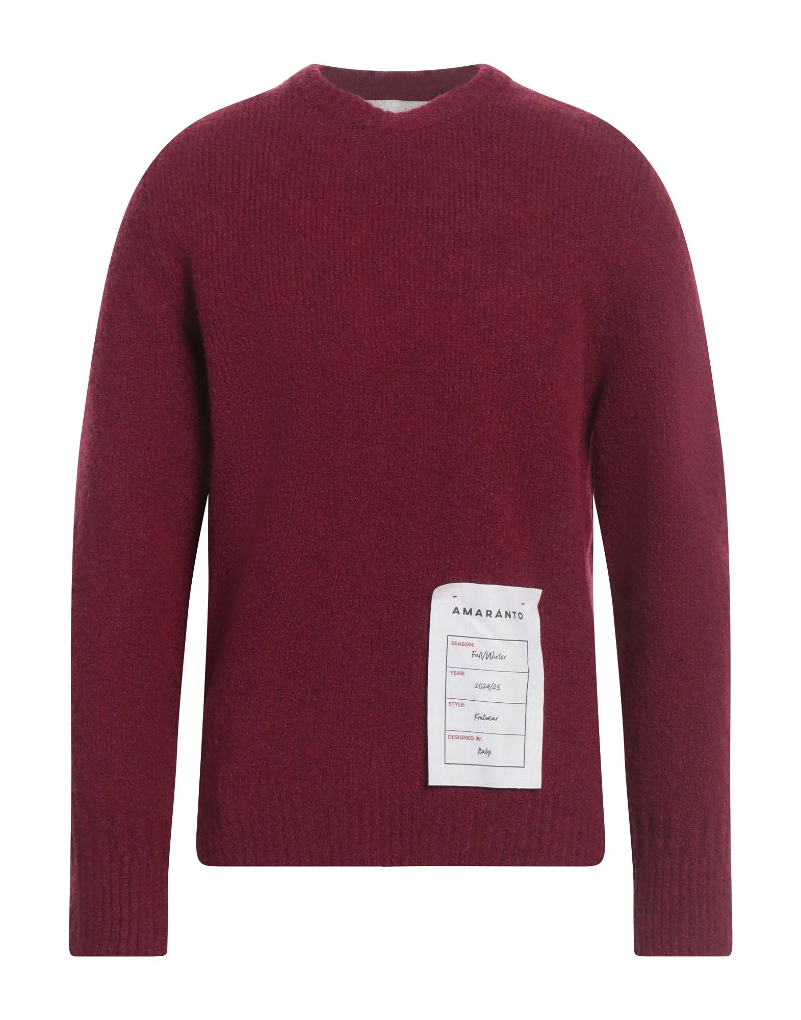 

Свитер Amaranto, бордовый