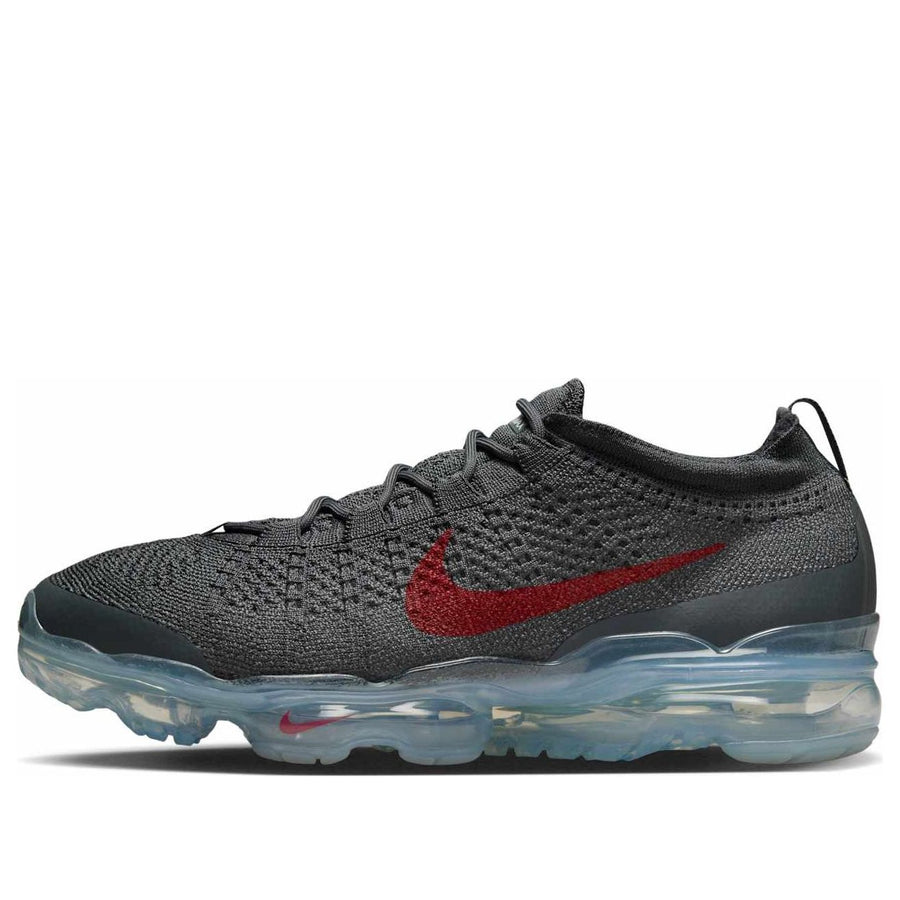 

Кроссовки Nike Air VaporMax 2023 Flyknit 'Dark Grey Gym Red', серый