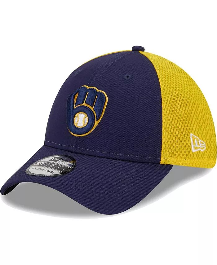 

Мужская темно-синяя кепка Milwaukee Brewers Team Neo 39THIRTY Flex New Era