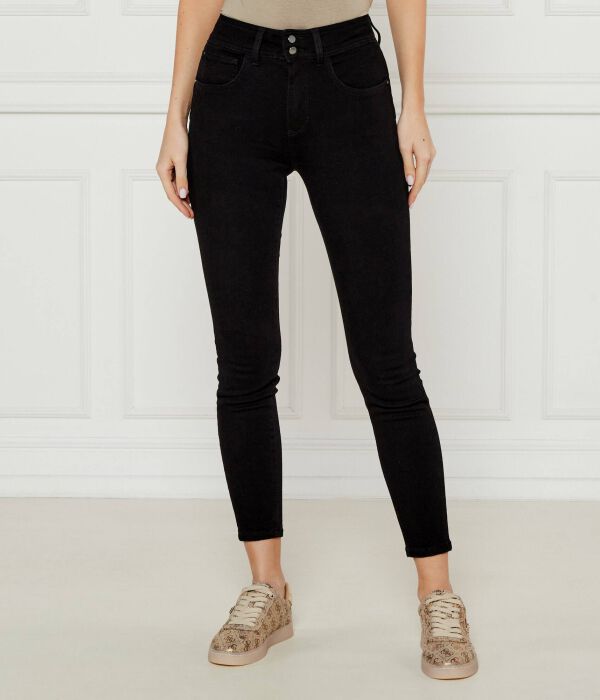 

Джинсы с эффектом утяжки Skinny fit Guess Jeans, черный