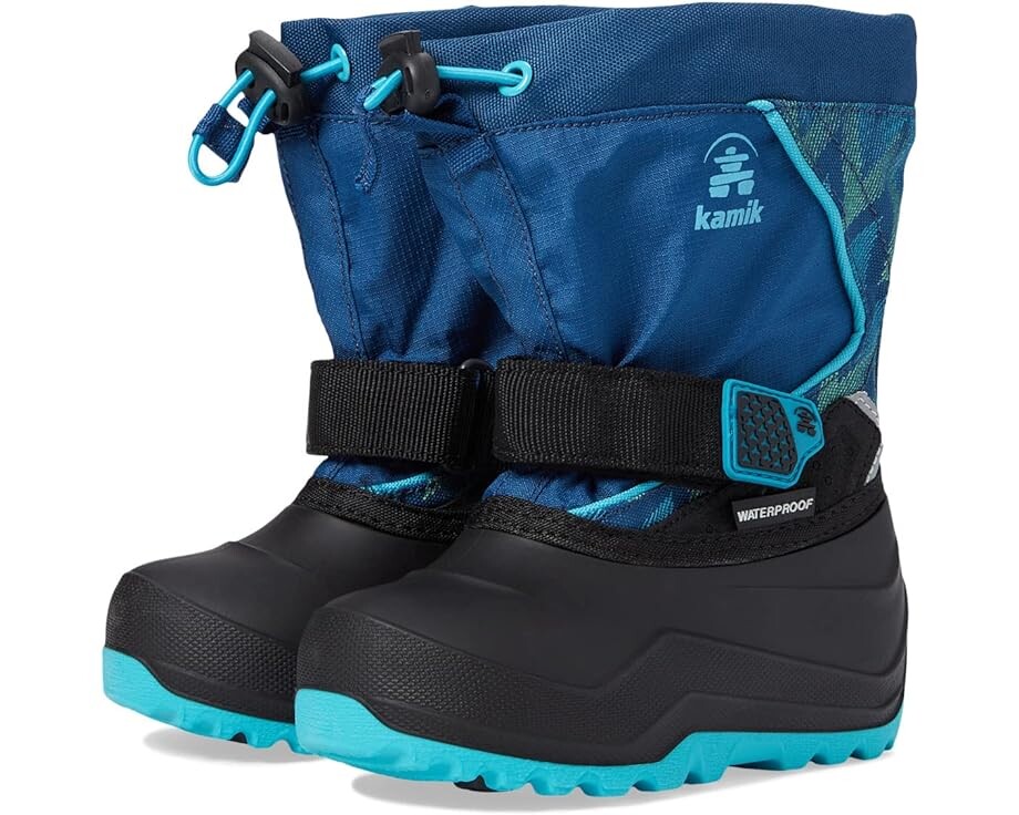 

Ботинки Kamik Snowfall P, цвет Navy/Teal