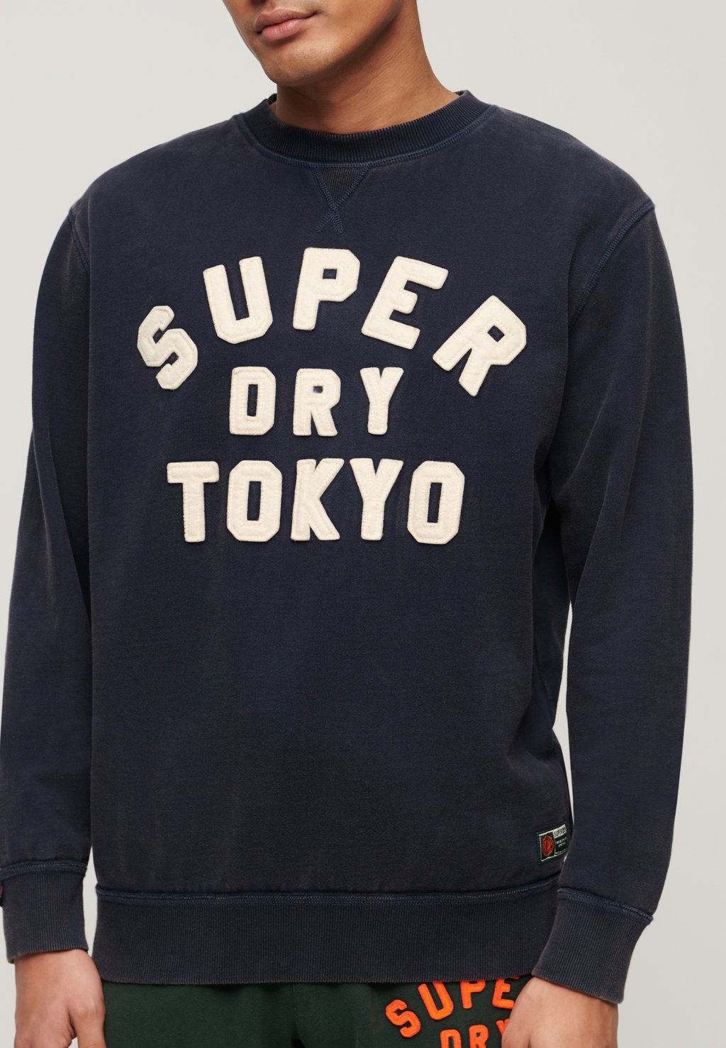 

Толстовка ATHLETIC CREW Superdry, синий
