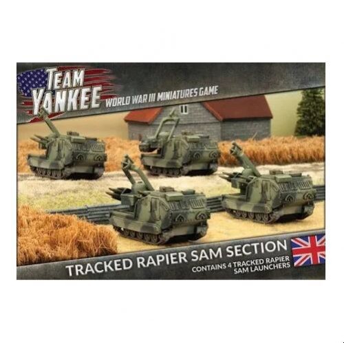 

Фигурки Tracked Rapier Sam Section (X4) Battlefront Miniatures