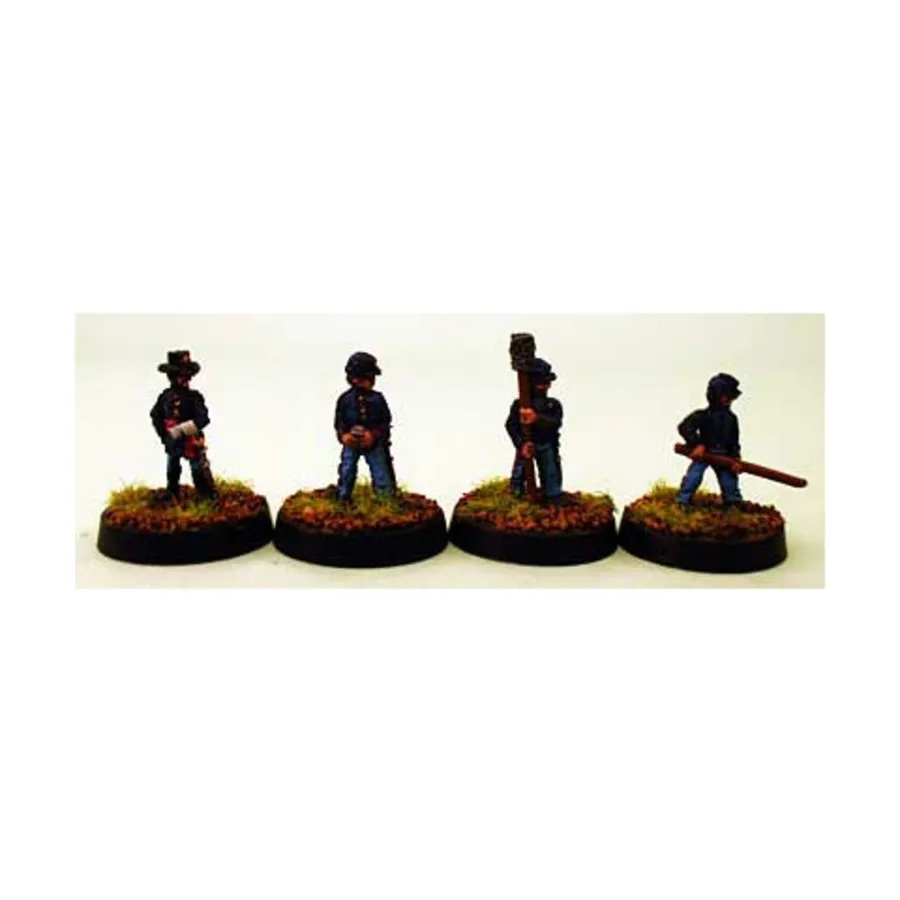 

Пеший артиллерийский расчет, Potomac - American Civil War - Assorted (15mm)