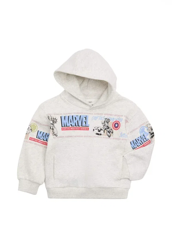 Толстовка Marvel Avengers Marks & Spencer, серый меланж
