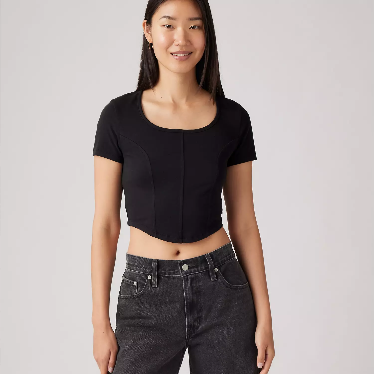 

Футболка Лира Levi's, цвет Anthracite Night - Black