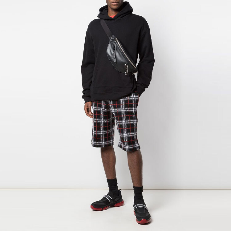 Повседневные шорты мужские в клетку Burberry, цвет Plaid — фото 3