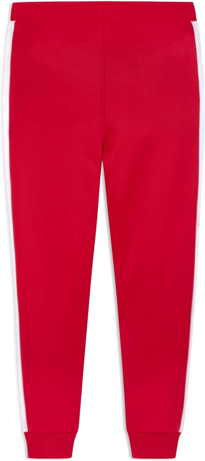 Детские спортивные брюки Puma T7 Foundations Classic Track Jogger, надеваются через голову, застежка на шнурке, For All Time Red — фото 3