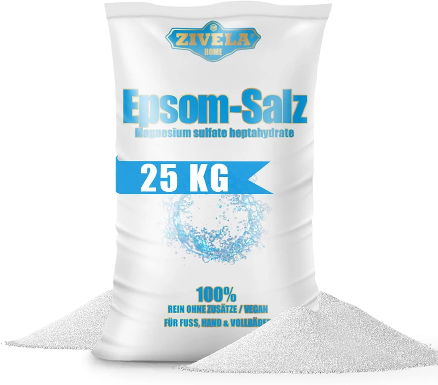 Английская соль Epsom Salt фармацевтического качества Zivela