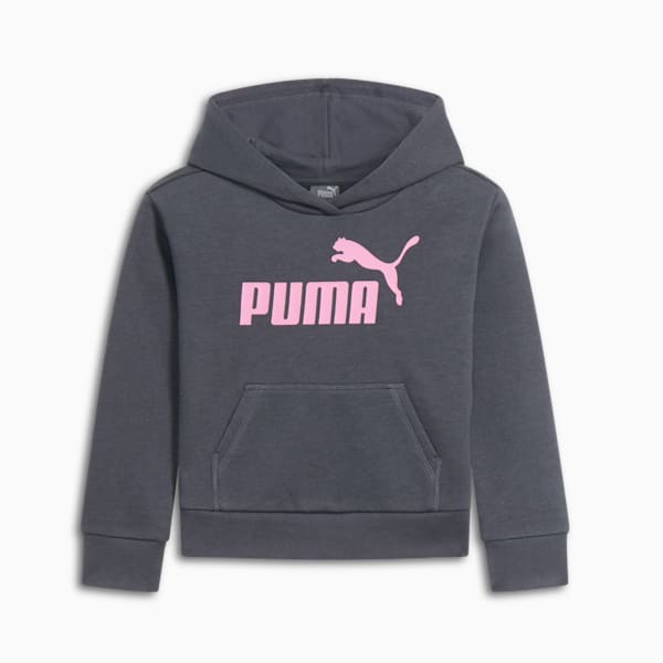 

Детская флисовая толстовка с капюшоном Core No. 1 Logo Puma, серый