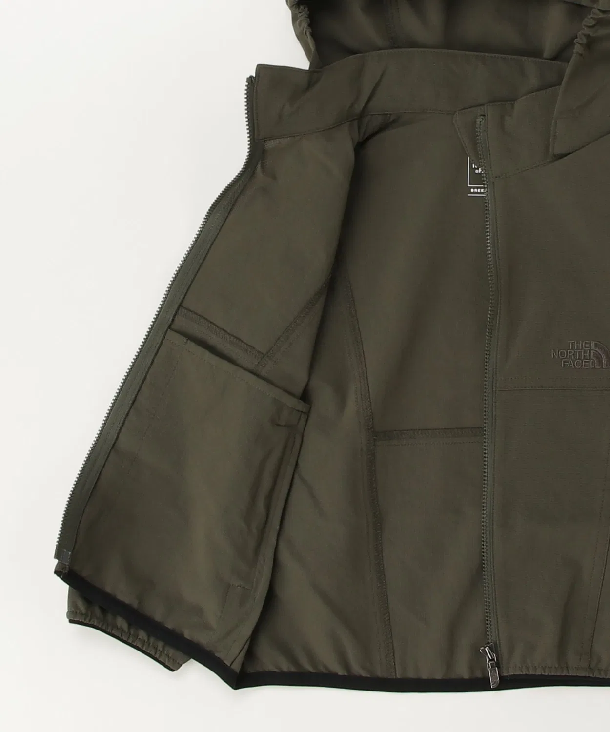 Куртка детская The North Face Be Free Jacket с защитой от насекомых, зелёная — фото 3