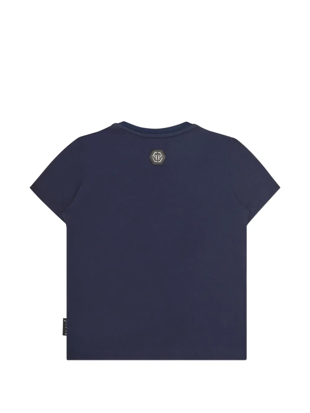 Футболка Crystal teddy Philipp Plein Junior, синий — фото 2