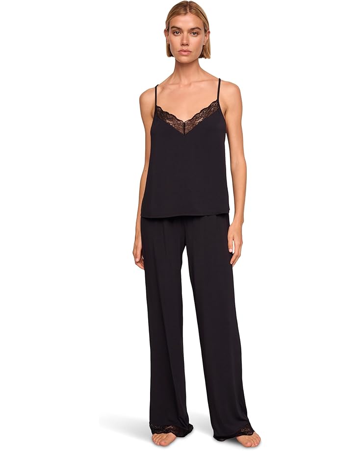 

Женский комплект пижамы Eberjey Kari Tencel Modal Cami & Pant, Black