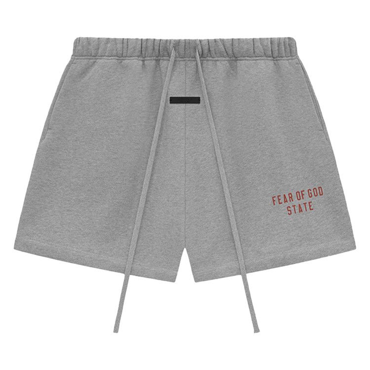 

Шорты Fear of God Essentials Fleece Soccer Short, Dark Heather