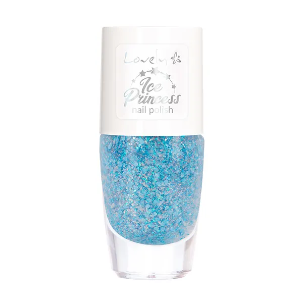 

Лак для ногтей с блестками Ice Princess Nail Polish Lovely, 4