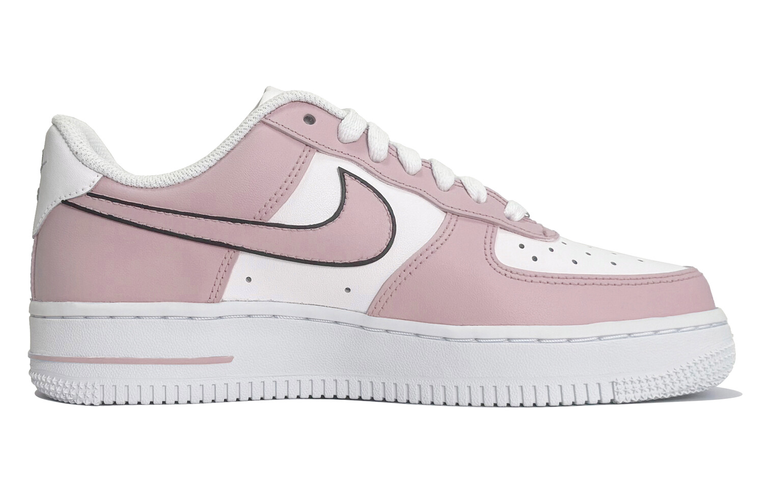 

Кроссовки Nike Air Force 1 Skateboard Shoes Women's Low-Top Pink White, Розовый, Кроссовки Nike Air Force 1 Skateboard Shoes Women's Low-Top Pink White