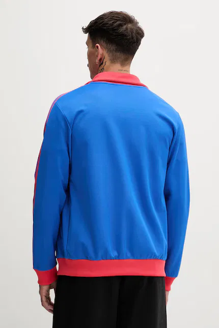 Олимпийка разстегивающаяся мужская Beckenbauer Adidas Originals, синий — фото 3