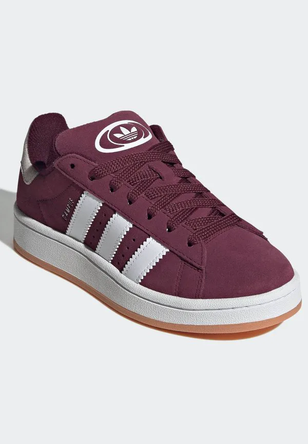 Campus 00s j унисекс кроссовки Adidas Originals, Maroon Cloud White Gum — фото 2