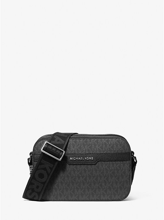 

Сумка Hudson через плечо для камеры с фирменным логотипом Michael Kors, черный