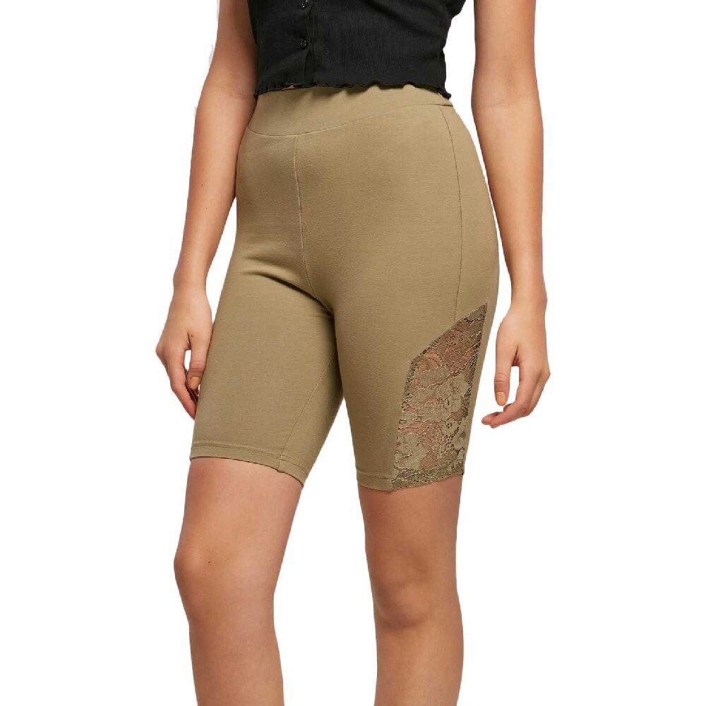 

Леггинсы Urban Classics Inset Cycle Short, зеленый