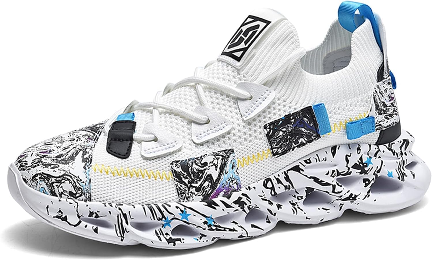 

Мужские кроссовки для бега Легкая спортивная обувь для зала Теннисная прогулочная повседневная обувь Azttoztto, белый