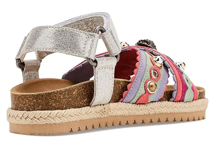 Сандалии с джинсовым ремешком Mini Kensington Kurt Geiger London Kids, Pastel — фото 4