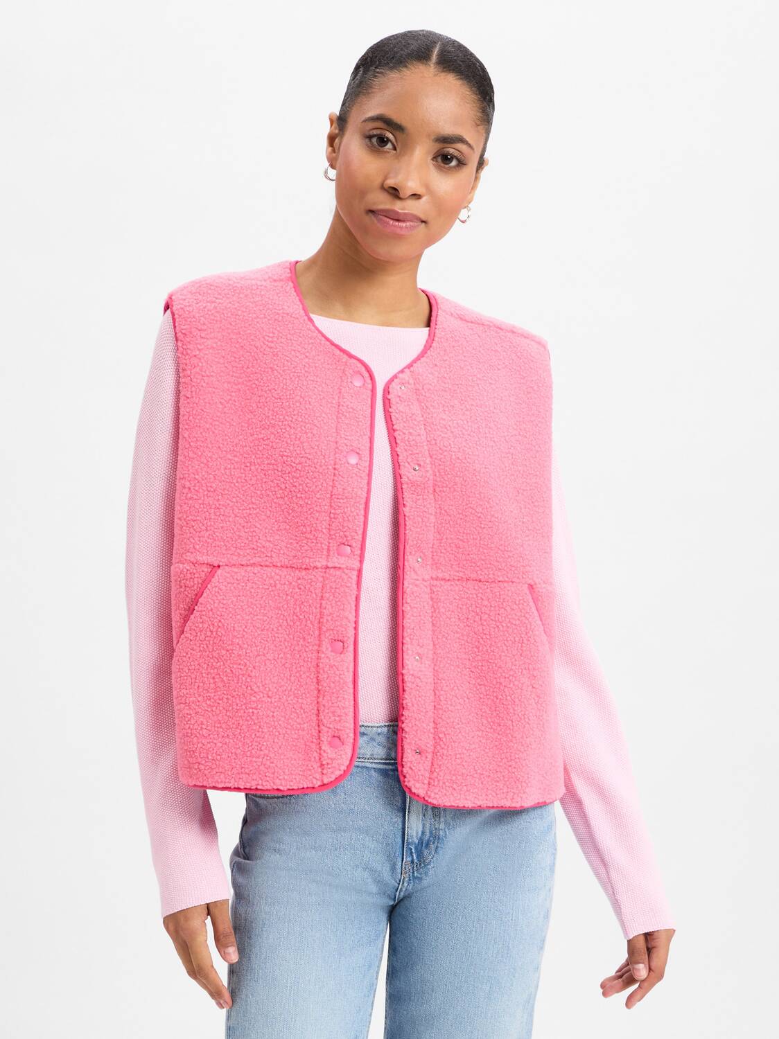 

JJXX Жилет 'JXVera' в розовом цвете
