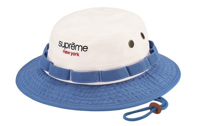 

Supreme Ковбойская шляпа унисекс черная красная темно-коричневая синяя, Blue