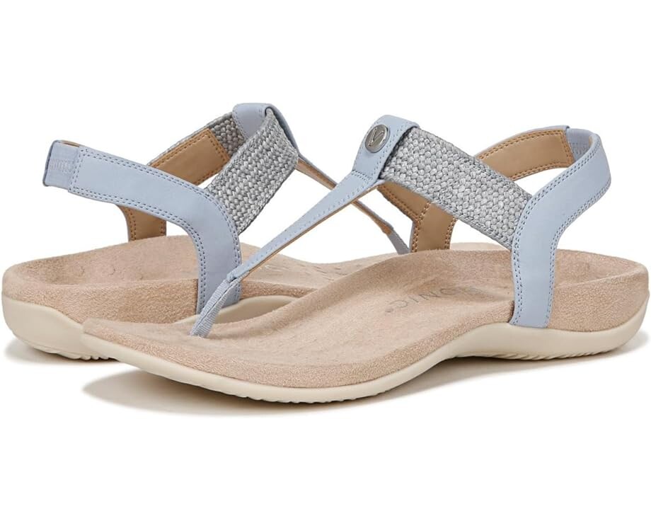 

Сандалии VIONIC Brea, цвет Skyway Blue Nubuck Leather